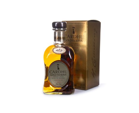 CARDHU GOLD RESERVE Single Malt Scotch Whisky 70cl, 40% volume, in carton.