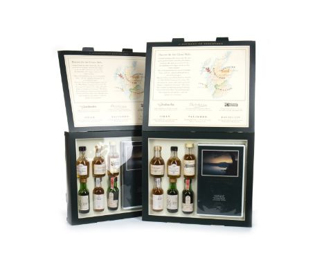 CLASSIC MALTS OF SCOTLAND MINIATURE SET (2) Includes: Lagvulin 16 years old White Horse Distillers (43%, Talisker 10 years ol