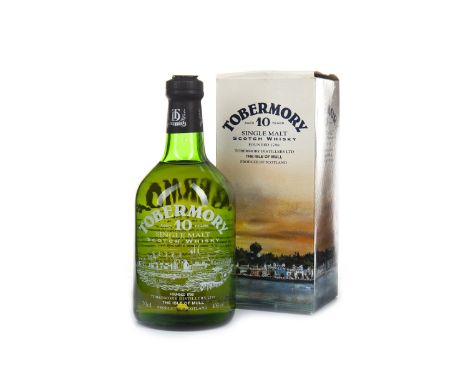 TOBERMORY AGED 10 YEARS Single Malt Scotch Whisky 70cl, 40% volume, in carton.