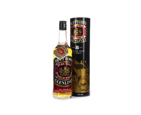 DUFFTOWN 8 YEARS OLD Single Malt Scotch Whisky 75cl, 40% volume, in tube.