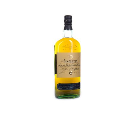SINGLETON OF DUFFTOWN AGED 12 YEARS - ONE LITRE Single Malt Scotch Whisky One litre, 40% volume.
