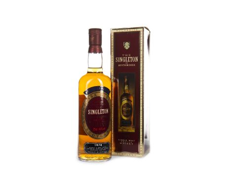 SINGLETON OF AUCHROISK 1978 Single Malt Scotch Whisky 75cl, 40% volume, in carton.