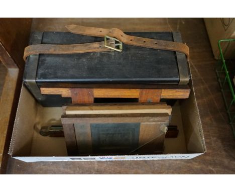 Magic Lantern Slides: an interesting collection of sixty-six mostly Sicilian views, to include Palermo, in original wood box;