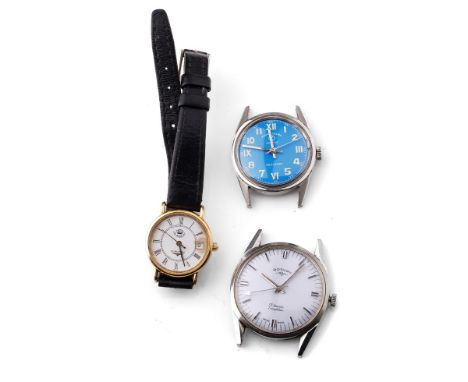 A trio of watches to include a Rotary and 2 fashion others (all sold as spares).  