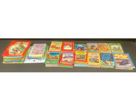 Children's Books - Ladybird, Disney, Thomas The Tank Engine, Barnaby, Sooty, Trumpton, others similar, 1970s and later; qty