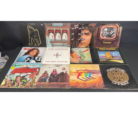 Vinyl Records LP's Including Mountain – Nantucket Sleighride – ILPS 9148; Grateful Dead – From The Mars Hotel – K 59302; Stra