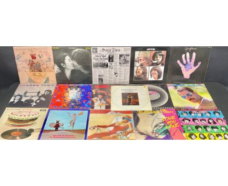 Vinyl Records LP's Including The Rolling Stones – Some Girls – CUN 39108; Love You Live – COC 89101; Made in the Shade – COC 