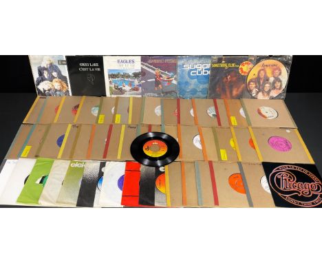 Vinyl Records – 45rpm 7” Singles - Gentle Giant – The Power And The Glory – WWS 017; Camel – The Snow Goose / Freefall – F R 