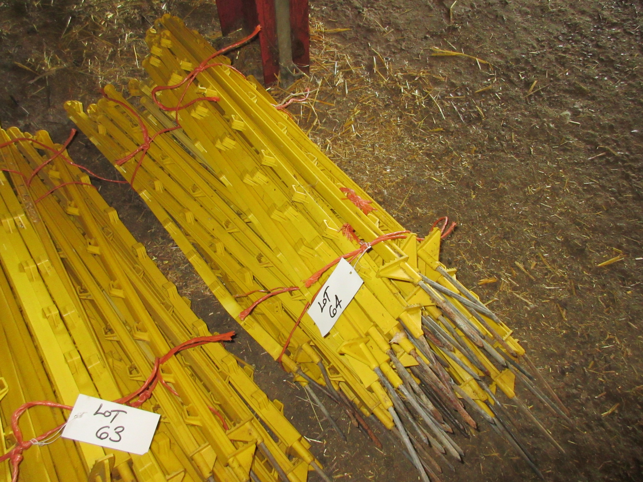 Circa 60 Rappa sheep fencing posts (as new)