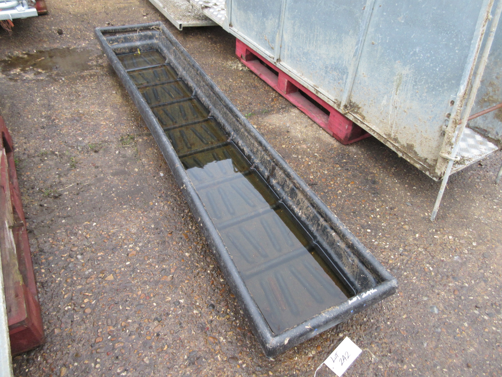 Plastic sheep foot bath