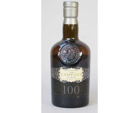One bottle of Chivas Brothers 'The Century' scotch malt whisky. 