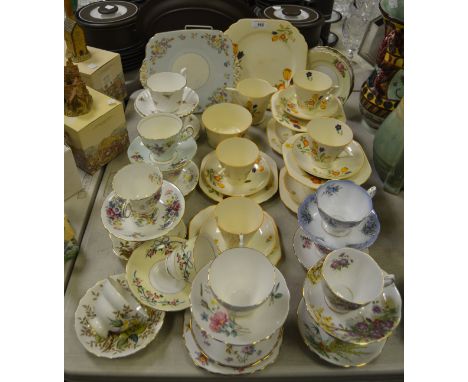 Teawares - a Pheonix Ware part tea service; Royal Albert Betty pattern cup and saucer; others; qty 