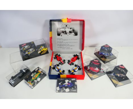Onyx - Minichamps - Quartzo - A group F1 cars in 1/43 scale and a limited edition set of 4. Includes Simtek Ford S941, Renaul