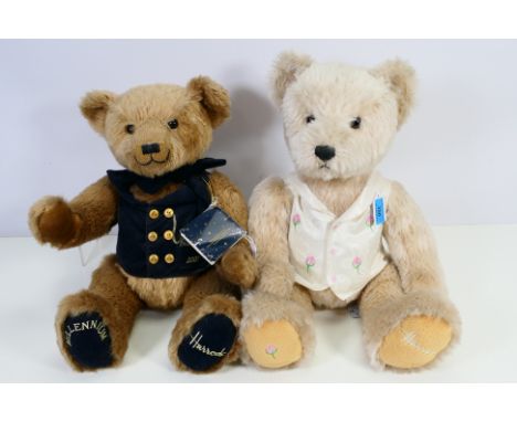 Harrods - 2x Harrods Bears to include Harrods Knightsbridge 2000 - Millennium Bear comes with tag and scarf, Harrods Knightsb