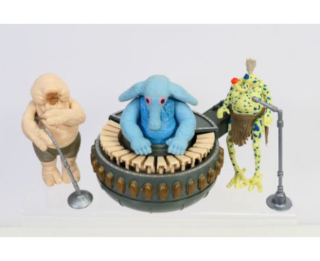 Star Wars - Kenner - Palitoy - Sy Snootles and the Rebo Band figure set, Max Rebo with Organ; Droopy McCool and Sy Snootles a