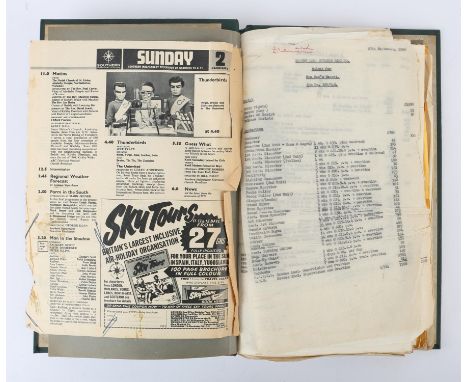 One Mans Secret, (1957) - Original Bound Annotated First Draft Film Script, as used by producer, Alec. C. Snowden, Anglo-Guil