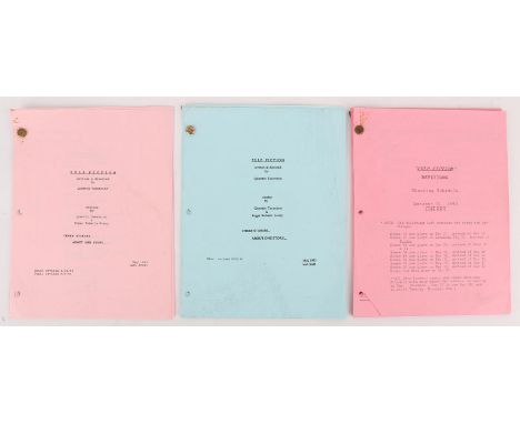 Pulp Fiction (1994)  Original Film Revisions Shooting Schedule, October, 1993 & Two Final Draft, Revision Film Scripts, May, 