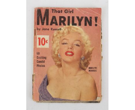 [Marilyn Munroe] Jane Russell That Girl Marilyn, Affiliated Magazines Inc, [n.d,. ca.1953] first edition, publisher's pictori