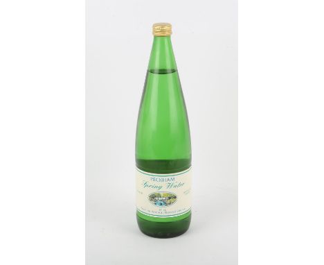 Only Fools and Horse (British TV Sitcom) Glass bottle of Peckham Spring water from the production, 33 cm. This bottle was lik