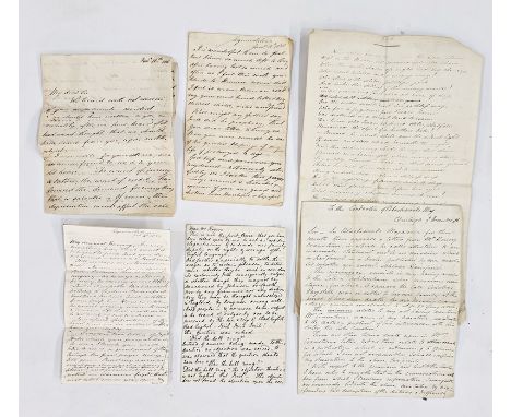 Letters from Maria Edgeworth including My Dearest Mary dated October 4th 1834 from Edgeworth's Town, to Margaret Buxton (her 