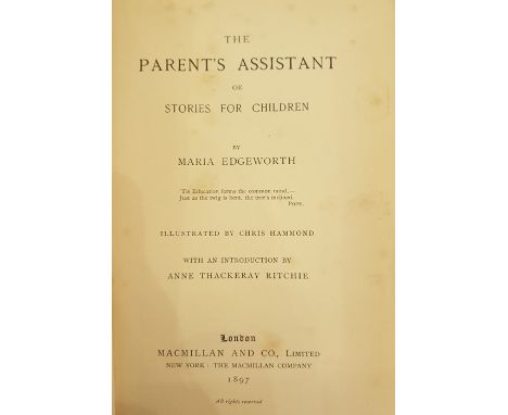 "A Memoir of Maria Edgeworth with a Selection from her Letters by the Late Mrs Edgeworth", edited by her children, not publis