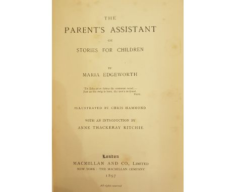 "A Memoir of Maria Edgeworth with a Selection from her Letters by the Late Mrs Edgeworth", edited by her children, not publis