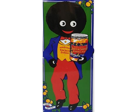 Robertsons Golden Shred Marmalade enamel advertising sign