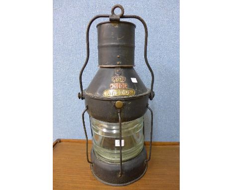 A ship's light
