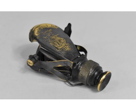 A Reproduction Pocket Telescope as Made by R and J Beck Limited, 10cms Long 