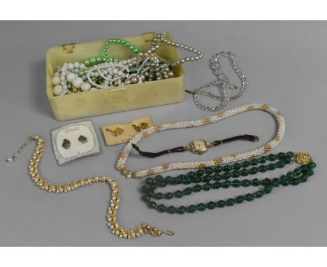 A Collection of Vintage Costume Jewellery 