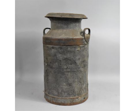 A Vintage Milk Churn 66cms High 