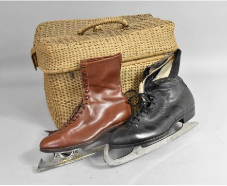 Two Pairs of Vintage Ice Skates 