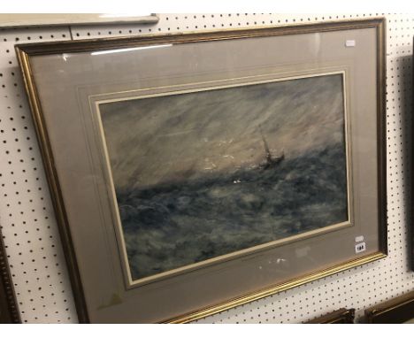 A Seascape by William Freeman 1853-1934