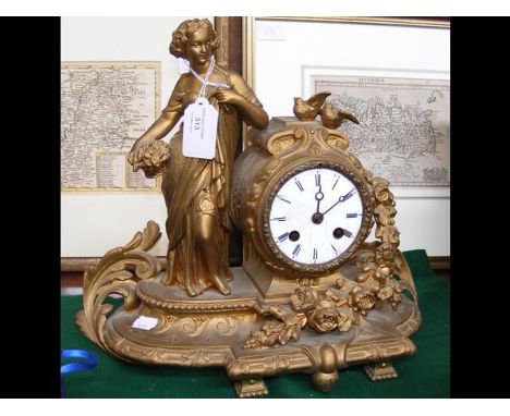 A French mantel clock