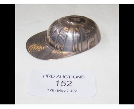 A 'jockey cap' silver caddy spoon, maker W.W