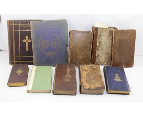 A MISCELLANY OF INTERESTING VOLUMES to include; "The Steam Engine" London 1840, "The Book of English Trades", London 1827, "M
