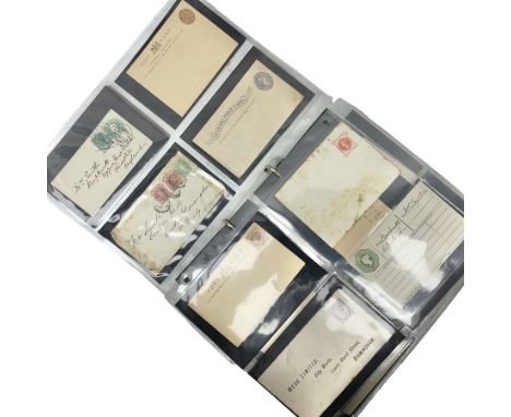 Queen Victoria and later Great British and World postal history, including postal stationary, mourning covers, QV Natal one p