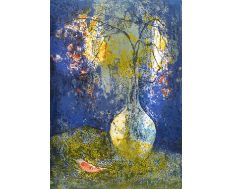 LEBADANG HOI (1922-2015)
Red Cascade
Signed, lithograph, 27/275, 60cm x 42cm CONDITION REPORT: Coll No. 0457
Good condition b