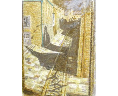 SYLVIA WISHART
Early Street, Stromness
Signed and dated 87, lithograph 22/30. 69cm x 54cm CONDITION REPORT: Coll. No. 0616