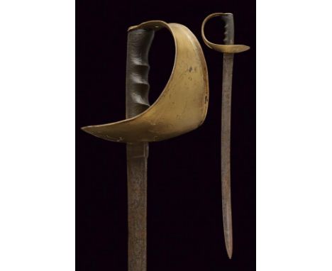 dating: Late 19th Century provenance: England, Curved, flat, single-and-false-edged blade, ribbed at the centre and tang. Sup