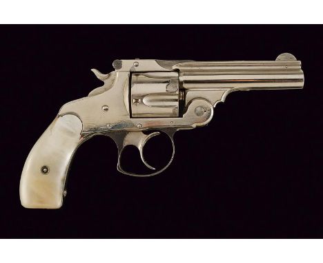 dating: 1885-90 provenance: USA, Round, rifled, swiveling barrel, with high rib equipped with fore-sight, company's and paten