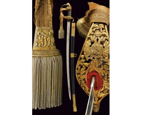dating: circa 1900 provenance: Austria, Slightly curved, single-and false-edged blade, with central groove, engraved first pa