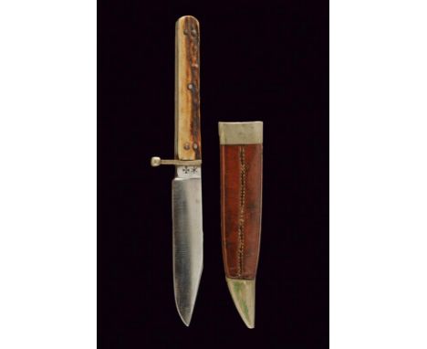 dating: Late 19th Century provenance: England, Straight, single-edged blade, angled at the back, narrowed at the tang and mar