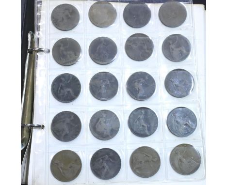 Album containing UK and world coins including some silver denominations. P&amp;P Group 2 (£18+VAT for the first lot and £3+VA