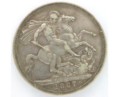 1887 crown of Queen Victoria. P&amp;P Group 1 (£14+VAT for the first lot and £1+VAT for subsequent lots) 