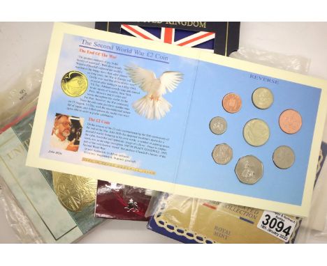 UK Brilliant uncirculated coin set 1990-1993, 1995-1997 and 1999 (8). P&amp;P Group 1 (£14+VAT for the first lot and £1+VAT f