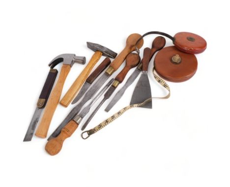 A collection of military and other 20th century hand tools, including a 1966 screwdriver, by W H Clay Ltd Sheffield, a 1954 s