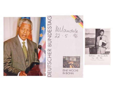 Nelson Mandela (1918-2013) South African anti-apartheid activist, politician, and statesman who served as the first president