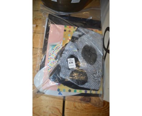 Damien Hirst interest, a tee shirt and various colour prints.
