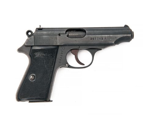 WALTHER, GERMANY A 7.65mm (.32 ACP) SEMI-AUTOMATIC PISTOL, MODEL 'PP', serial no. 36771P, late Third Reich production, with p